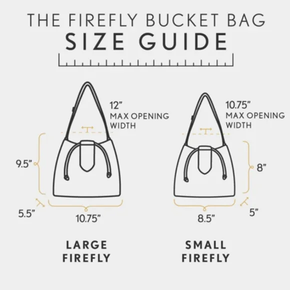 Portland Leather Small Firefly in Coldbrew NWT - Picture 6 of 6